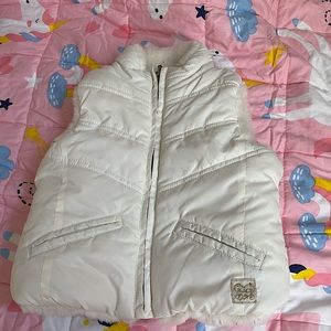 Children’s Place White Puffer Vest